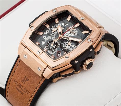 gold hublot braclet|Hublot watch strap price.